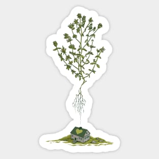 Green house Sticker